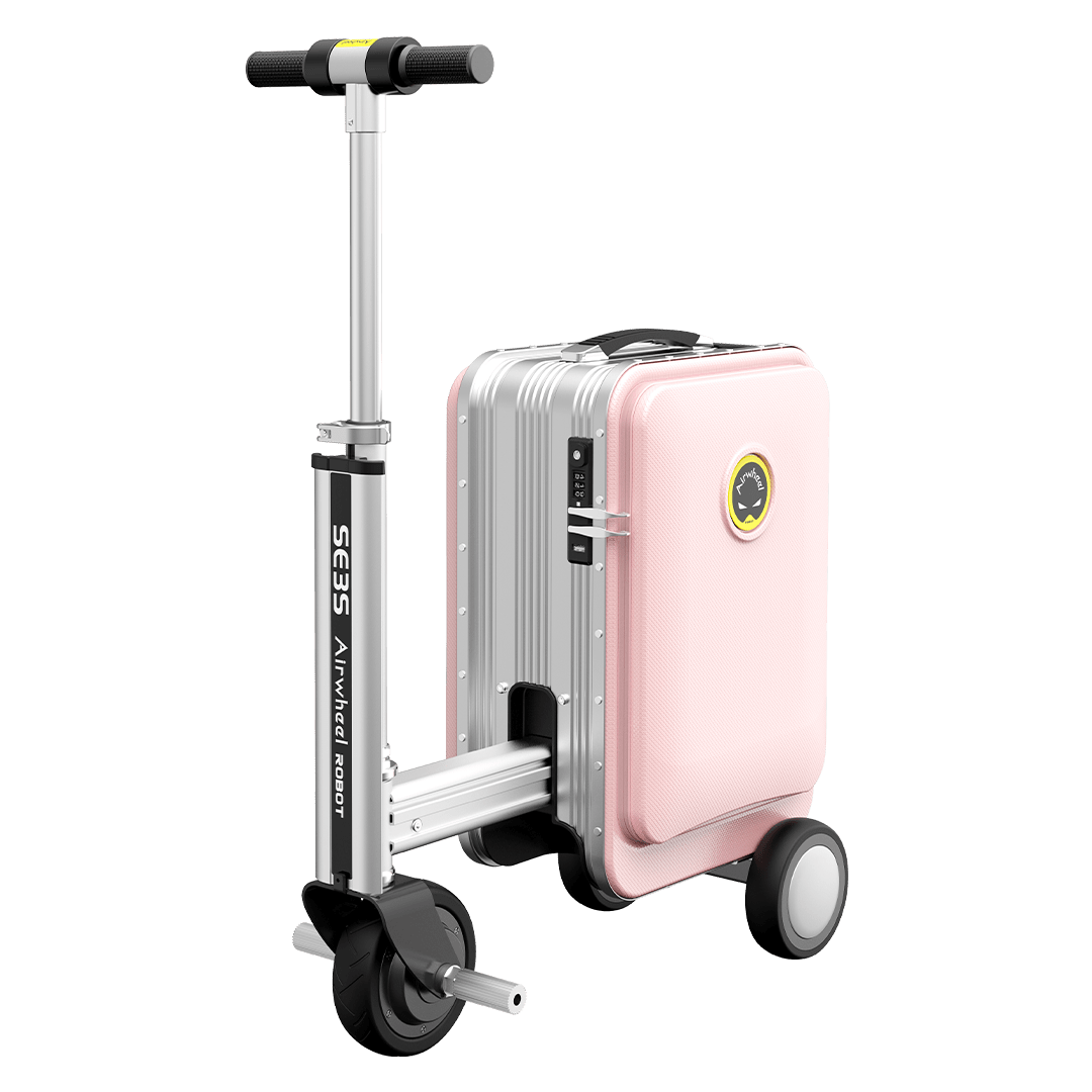 Airwheel SE3S Custodia Rigida Elettrica Rosa – 20L Con Ruote – Modello Moderno Unisex